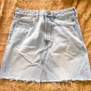 Mini Denim Skirt 🤍🌸